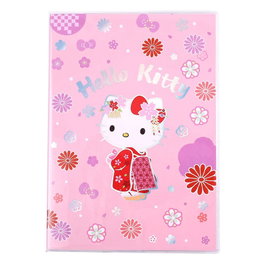 Sakami Merchandise Libreta Hello Kitty Kimono Holographic Checkered