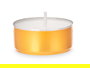 Acorde Set 50 Velas Tealight 4 Horas Color Oro 19x3x19 cm (Set de 20)