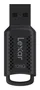 Lexar JumpDrive LJDV400128G-BNBNG - Unidad Flash USB 3.2 Gen 1, 128 GB, Negro, Velocidad Lectura 100 MB/s