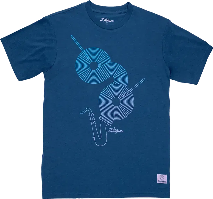 Zildjian Camiseta Le 400Th Ann Jazz - S Talla S