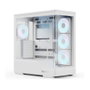 Aerocool P500A-WT Midi Tower Blanco con Vidrio Templado