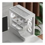 Aerocool P500A-WT Midi Tower Blanco con Vidrio Templado