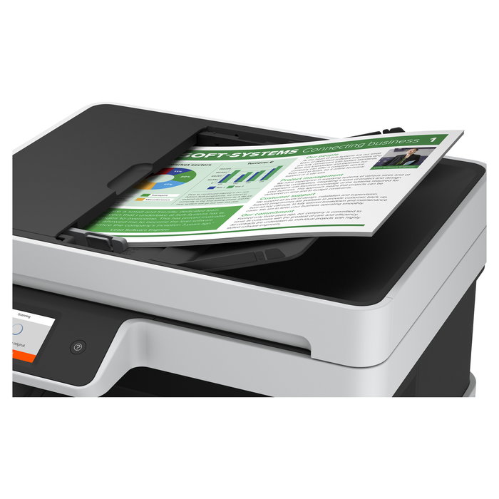 Epson ET-5150 Impresora Multifuncional 3 en 1, Inyección de Tinta, A4, WLAN, ADF, Duplex Color