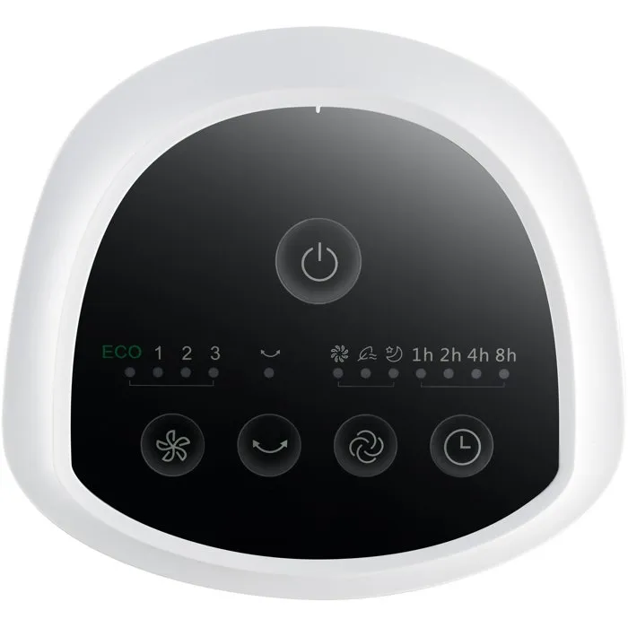 Oceanic Ventilador de Torre 45W Altura 101cm, 3 Velocidades, 3 Modos, Oscilación 90°, Blanco - OCEAVC101CMW