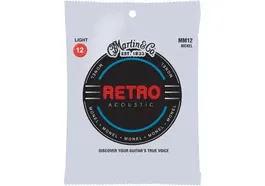 Martin Juego Acústica Retro Monel Light 12-54