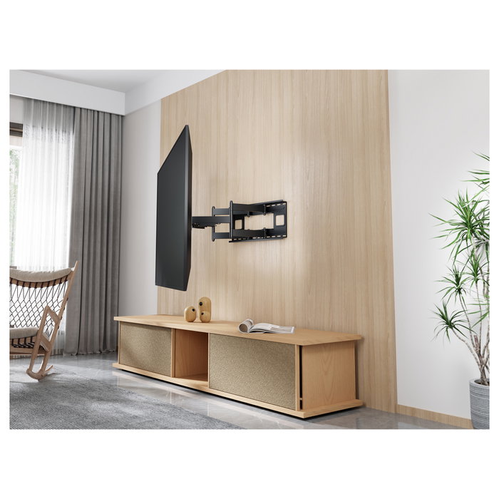 Equip Soporte de pared 60"-120" 1 tft 120kg 2 articulaciones inclinable Negro
