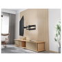 Equip Soporte de pared 60"-120" 1 tft 120kg 2 articulaciones inclinable Negro