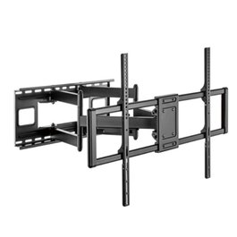 Equip Soporte de pared 60"-120" 1 tft 120kg 2 articulaciones inclinable Negro