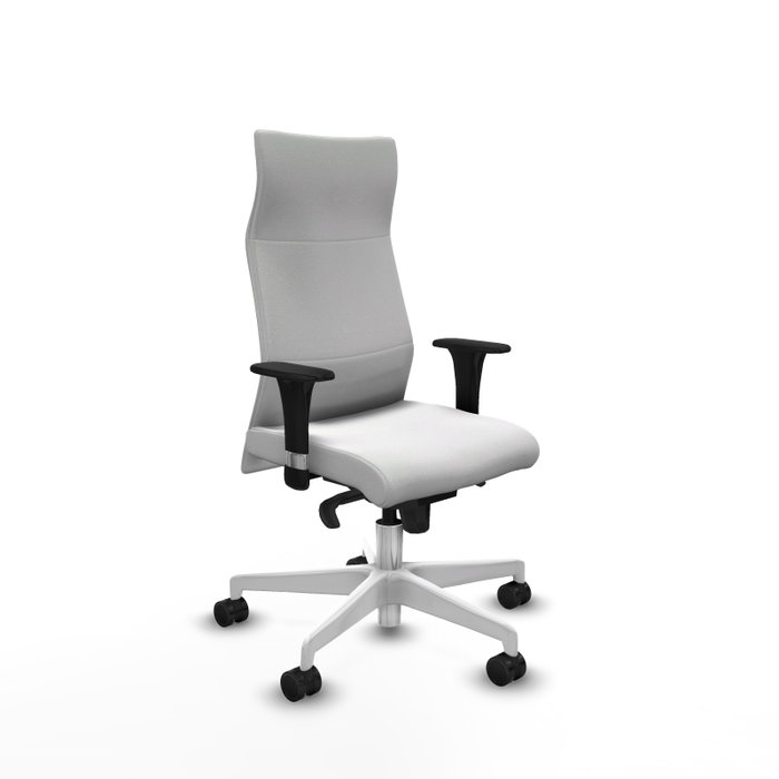 PIQUERAS Y CRESPO Sillón Albacete con Mecanismo Sincro Blanco PIQUERAS Y CRESPO Sillón Albacete con Mecanismo Sincro Blanco