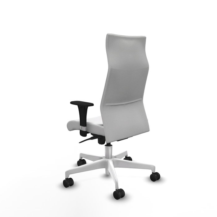 PIQUERAS Y CRESPO Sillón Albacete con Mecanismo Sincro Blanco PIQUERAS Y CRESPO Sillón Albacete con Mecanismo Sincro Blanco