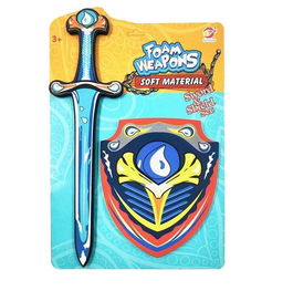 My Other Me Espada Foam con Escudo 43 x 12,20 x 1,40 cm