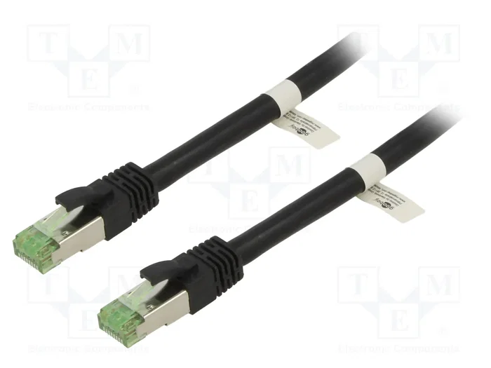GOOBAY Patch Cord Cat 6a S/FTP 15m Negro GOOBAY Patch Cord Cat 6a S/FTP 15m Negro