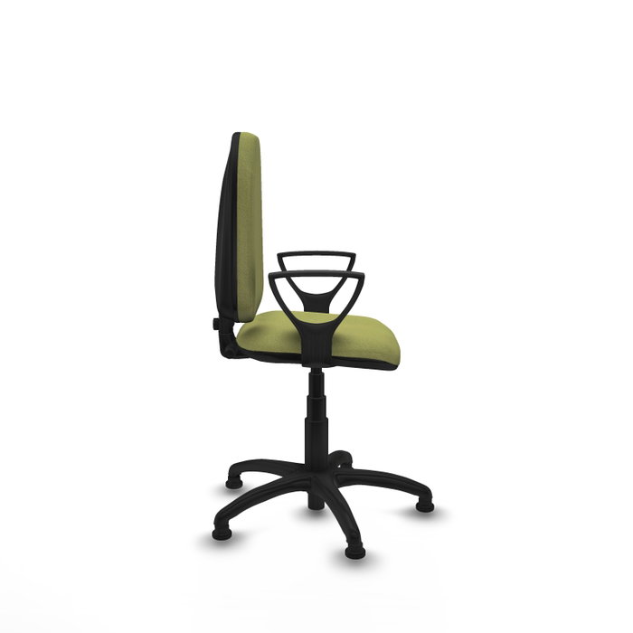 PIQUERAS Y CRESPO Silla de oficina Aýna Verde oliva con Brazos fijos PIQUERAS Y CRESPO Silla de oficina Aýna Verde oliva con Brazos fijos