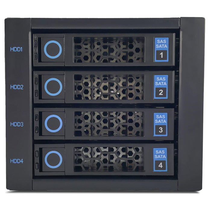 Fantec WR-C3141-12G Backplane para 4x 3,5/2,5 HDD/SSD
