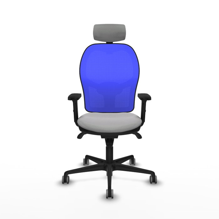 PIQUERAS Y CRESPO Silla de oficina Jorquera Gris/Azul PIQUERAS Y CRESPO Silla de oficina Jorquera Gris/Azul