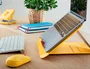 LEITZ Soporte Ergo Cosy Amarillo para Portátil de 13 a 17 Pulgadas