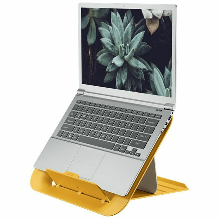 LEITZ Soporte Ergo Cosy Amarillo para Portátil de 13 a 17 Pulgadas
