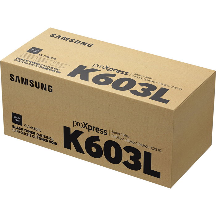 Samsung Cartucho de Tóner Original CLT-K603L Negro