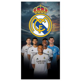 Real Madrid Toalla Microfibra 70x140cm 100% Poliéster