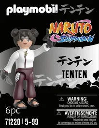 Playmobil 71220 Figura de Juguete Tenten, Personaje de Naruto Shippuden para Niños 5 Años, Multicolor, Plástico