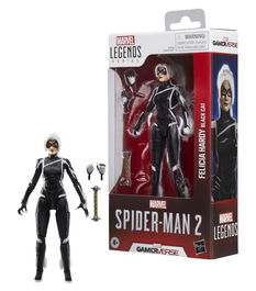 Hasbro Marvel Legends Series - Figura Black Cat (Felicia Hardy) - Gamerverse Marvel's Spider-Man 2 - 15 cm - Hasbro
