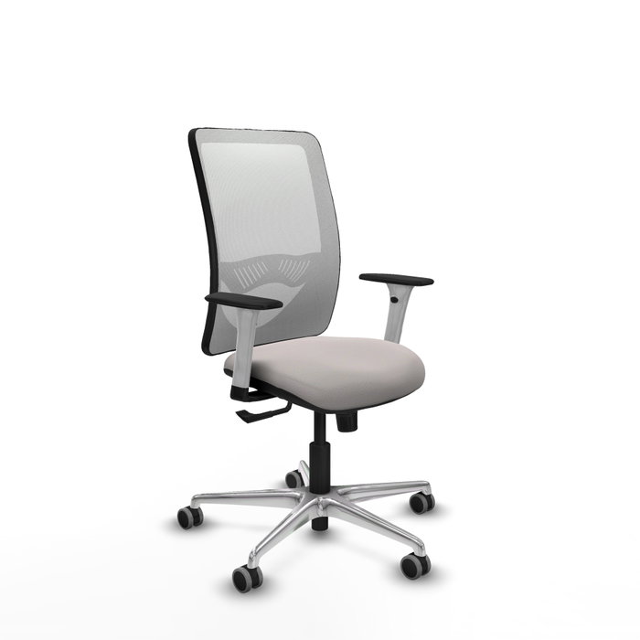 PIQUERAS Y CRESPO Silla de oficina Zulema con mecanismo Sincro, Similpiel Blanco PIQUERAS Y CRESPO Silla de oficina Zulema con mecanismo Sincro, Similpiel Blanco