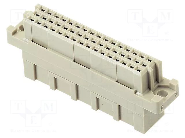 HARTING Carcasa para conectores DIN macho 48 PIN recto THT HARTING Carcasa para conectores DIN macho 48 PIN recto THT