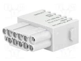 HARTING Han DD Quick-Lock módulo hembra de 12 pines