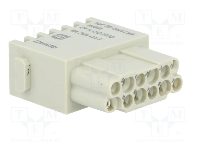 HARTING Han DD Quick-Lock módulo hembra de 12 pines