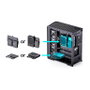 Jonsbo D400 Midi Tower ATX con Vidrio Templado - negro