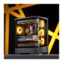 Jonsbo D400 Midi Tower ATX con Vidrio Templado - negro