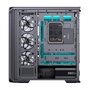 Jonsbo D400 Midi Tower ATX con Vidrio Templado - negro