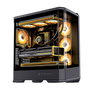 Jonsbo D400 Midi Tower ATX con Vidrio Templado - negro