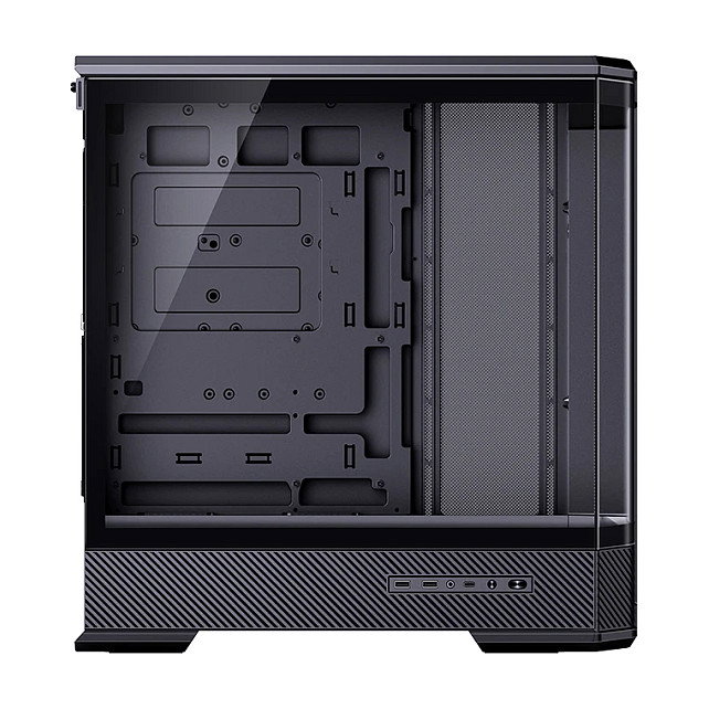 Jonsbo D400 Midi Tower ATX con Vidrio Templado - negro