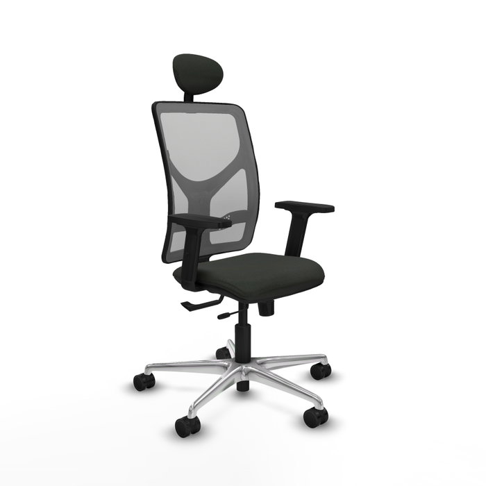 PIQUERAS Y CRESPO Silla de oficina Motilla con mecanismo Sincro/Traslack, Negro/Gris PIQUERAS Y CRESPO Silla de oficina Motilla con mecanismo Sincro/Traslack, Negro/Gris