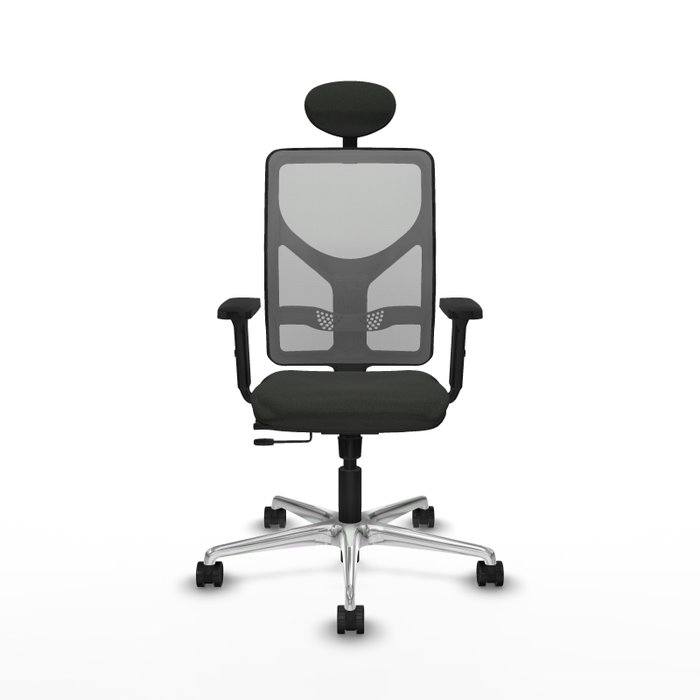 PIQUERAS Y CRESPO Silla de oficina Motilla con mecanismo Sincro/Traslack, Negro/Gris PIQUERAS Y CRESPO Silla de oficina Motilla con mecanismo Sincro/Traslack, Negro/Gris