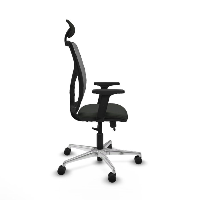 PIQUERAS Y CRESPO Silla de oficina Motilla con mecanismo Sincro/Traslack, Negro/Gris PIQUERAS Y CRESPO Silla de oficina Motilla con mecanismo Sincro/Traslack, Negro/Gris