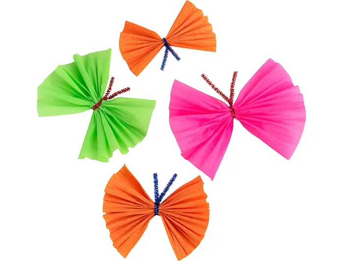 Liderpapel Papel Crespón 50 cm x 2,5 m Verde Fluorescente 34g/m2