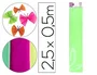 Liderpapel Papel Crespón 50 cm x 2,5 m Verde Fluorescente 34g/m2