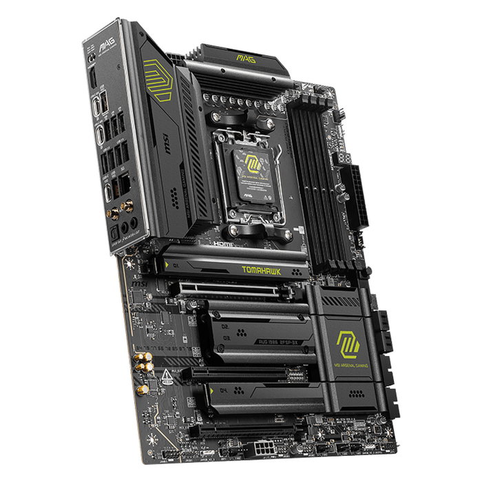 MSI MAG X870E Tomahawk WiFi - Placa Base AMD X870E, Socket AM5, ATX, DDR5, Wi-Fi 7, Bluetooth 5.4, PCIe 5.0, M.2 Gen5, 2.5G LAN