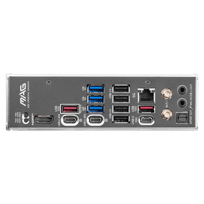 MSI MAG X870E Tomahawk WiFi - Placa Base AMD X870E, Socket AM5, ATX, DDR5, Wi-Fi 7, Bluetooth 5.4, PCIe 5.0, M.2 Gen5, 2.5G LAN