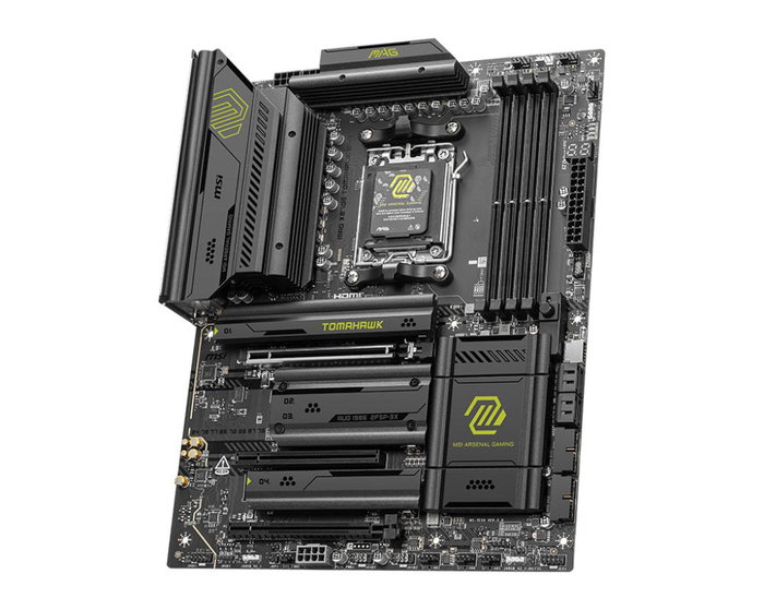 MSI Placa Base MAG X870E Tomahawk 911-7E59-06S ATX AMD X870E AM5 DDR5 Wi-Fi 7