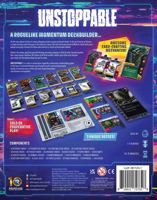 Renegade Unstoppable Juego de cartas Edición Inglés