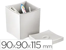 Cep Caja para infusiones con tapa desmontable, poliestireno, 90x90x115 mm