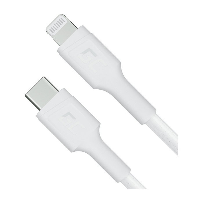 Green Cell GC PowerStream USB-C a Lightning 1m Blanco