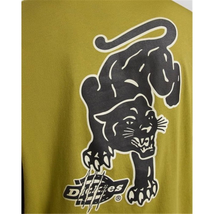 Camiseta de Manga Corta Hombre Dickies Graysville Mostaza 4 Años