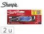 Sharpie Rotulador Acrílico Punta Redonda Blíster 2 Unidades Blanco y Negro para Múltiples Superficies
