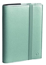 Agenda Anual (2026) Quo Vadis Time&Life Large Ml Sobrecubierta Wire-O Tapa Simil Piel Con Goma 160X240 S/V 2 Pag. Plata Metalizado