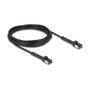 DeLOCK Cable de red RJ45 Slim Cat.6A U/FTP 5 m Negro
