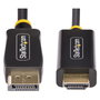 Startech Cable Adaptador DisplayPort a HDMI 2.0b 2m Activo 4K 60Hz HDR